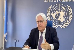جريفيث يناشد مجموعة الـ20 التدخل لوقف الحرب وإنقاذ سكان غزة