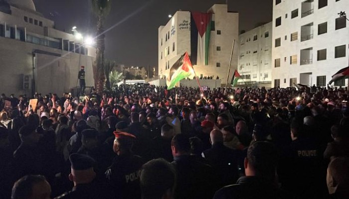 لليوم الثامن.. مظاهرات الأردن مستمرة احتجاجا على حرب غزة