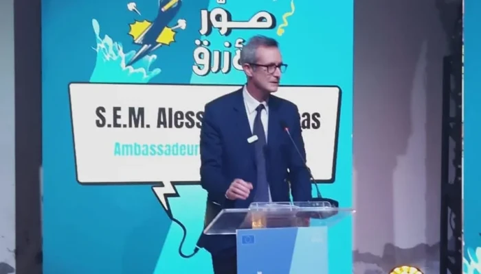 طرد سفير إيطاليا من معرض الكتاب بتونس بسبب موقف بلاده من حرب غزة