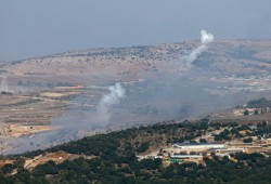 القسام تقصف مقر قيادة للاحتلال من جنوب لبنان