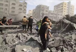 حصيلة العدوان على غزة ترتفع إلى 34596 شهيدًا