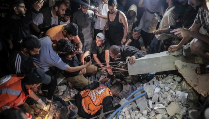 10 آلاف فلسطيني مفقودون تحت أنقاض غزة