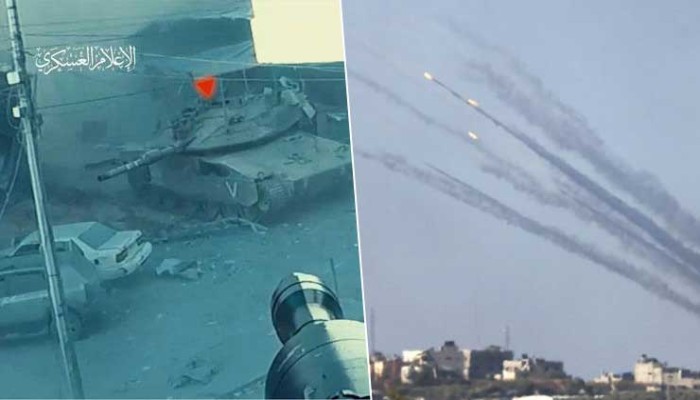 القسام تقصف بئر السبع وتواصل التصدي للعدوان