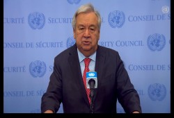 جوتيريش يدعو إلى وقف فوري لإطلاق النار في غزة