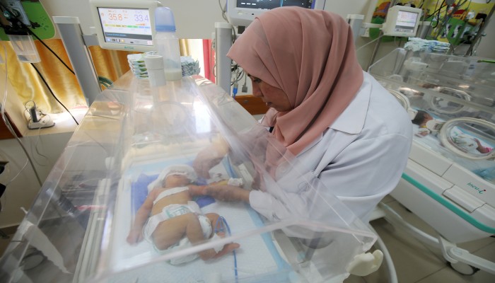 3500 طفل معرضون لخطر الموت بسبب سياسات الاحتلال لتجويع غزة