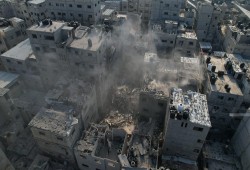 39 مليون طن أنقاض جراء الإبادة الجماعية الصهيونية في غزة