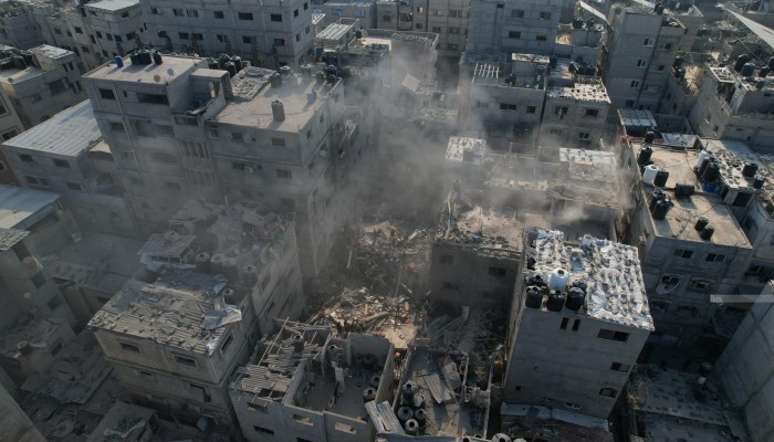 39 مليون طن أنقاض جراء الإبادة الجماعية الصهيونية في غزة