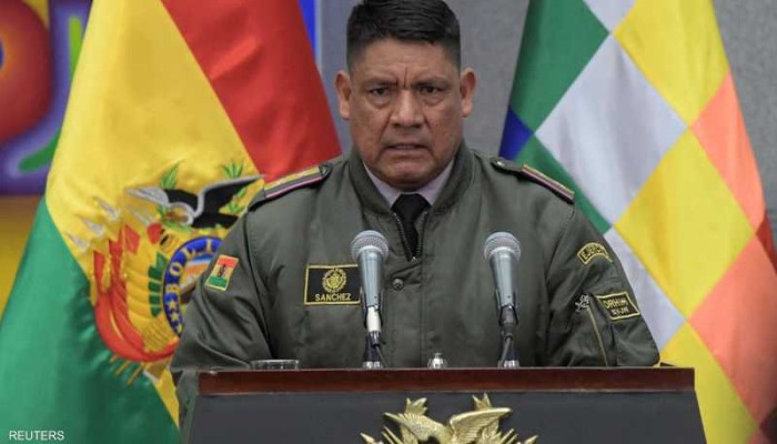 اعتقال قائد الجيش في بوليفيا بعد محاولة انقلاب فاشلة