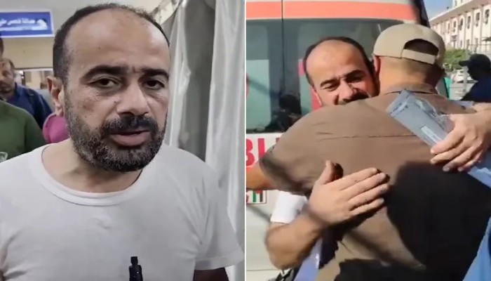 د. أبو سلمية بعد الإفراج عنه: وضع السجون مأساوي وسنعيد بناء غزة