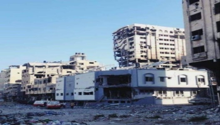 جيش الاحتلال يدمّر مستشفى أصدقاء المريض في غزة بعد ترميمه