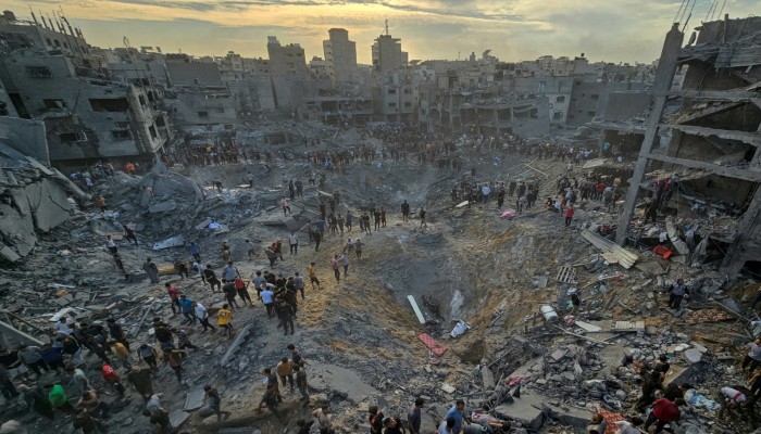 50 مليون طن من الركام الملوث ببقايا قنابل محرمة دوليا في غزة