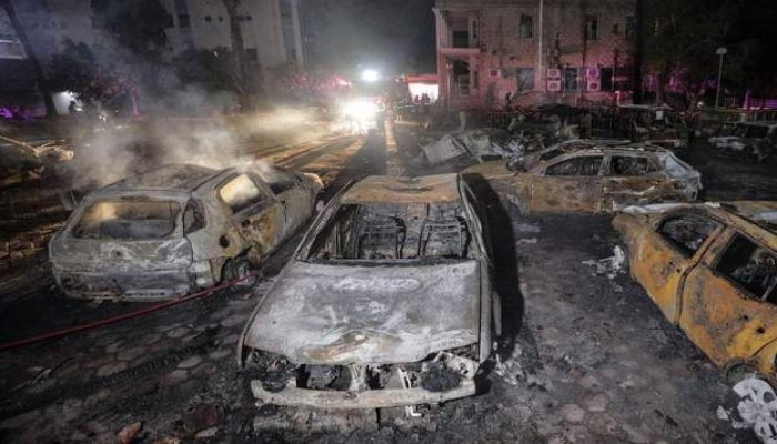 3 شهداء بقصف الاحتلال المستشفى المعمداني وحماس تطالب بحماية المدنيين