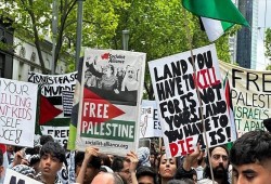 المظاهرات المناصرة لفلسطين تدخل يومها الثاني بأستراليا.. صدامات مع الشرطة