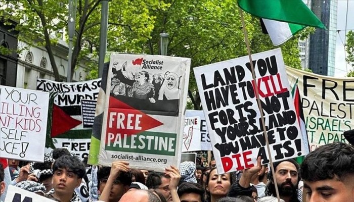 المظاهرات المناصرة لفلسطين تدخل يومها الثاني بأستراليا.. صدامات مع الشرطة
