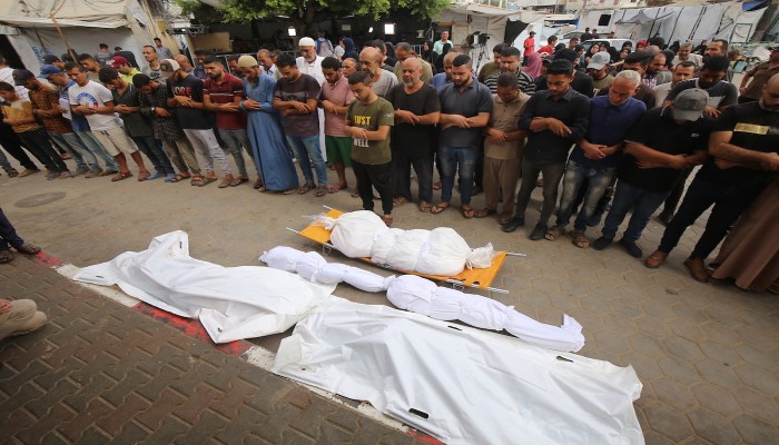 64 شهيدًا و155 إصابة بعدوان الاحتلال على غزة خلال 48 ساعة