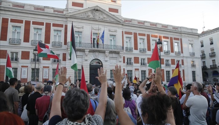 إضراب عام في إسبانيا ضد الإبادة الجماعية للشعب الفسطيني