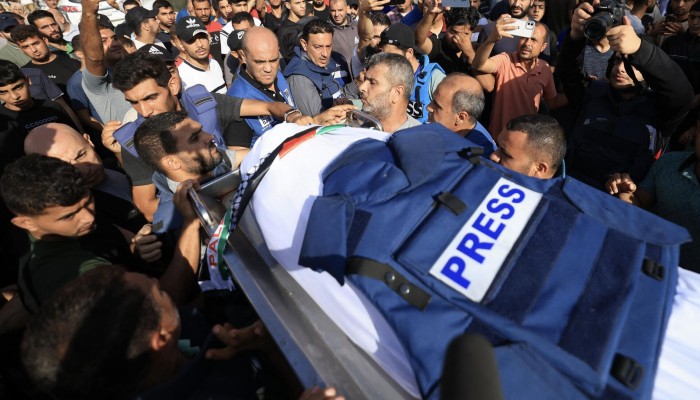 مطالبات بإنهاء استهداف الاحتلال للصحفيين بغزة