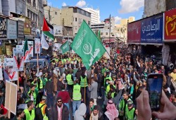 مظاهرات الأردن: حماس نموذجٌ ملهمٌ لكل الأمة