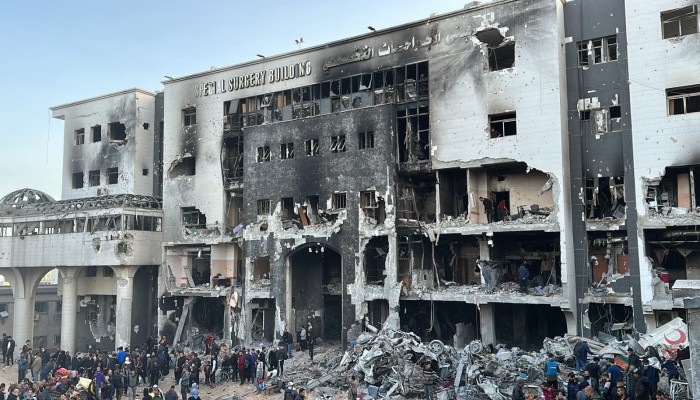 مطالبة حقوقية بالتحقيق في تدمير الاحتلال للقطاع الصحي بغزة