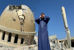 قوات الاحتلال تهدم مسجدا في جنين