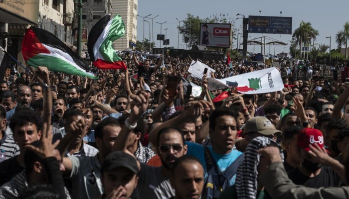 قضاء الانقلاب يقرر استمرار حبس 173 مواطنا بمظاهرات نصرة غزة