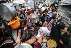 116ألف طن من الغذاء تنتظر على الحدود وغزة تتضور جوعًا