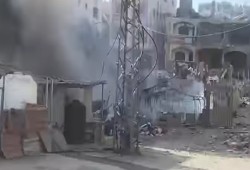 نداء من مستشفى العودة بغزة بعد احتراق مستودع الأدوية