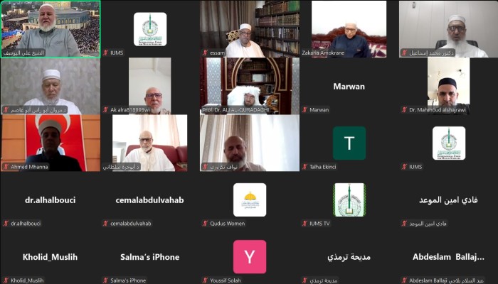 علماء الأمة يدعون للدفاع عن الأقصى وغزة ويباركون قوافل كسر الحصار