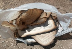 مليشيات صهيونية تحرق نسخًا من القرآن الكريم  بمسجد في نابلس