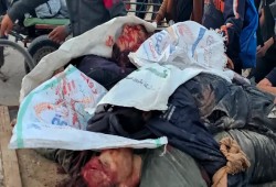 450 شهيدا قتلتهم مصائد الموت الصهيوأمريكية في غزة