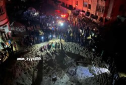 شهداء ومفقودون بغارة صهيونية على خيام النازحين في غزة