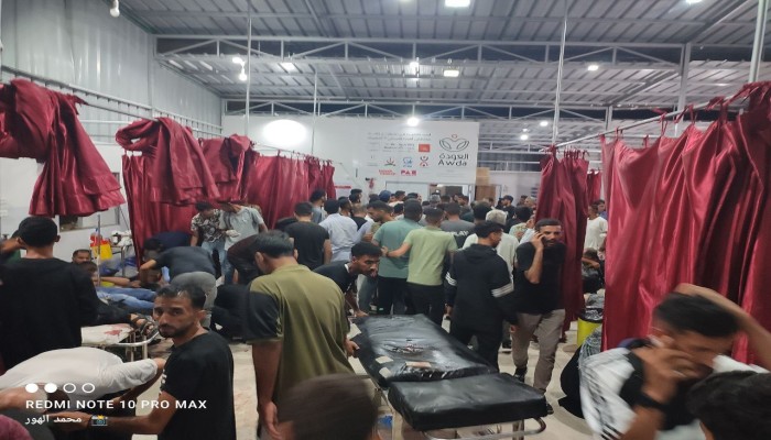 8 شهداء في قصف استهدف تجمعًا أمام مدرسة بالنصيرات