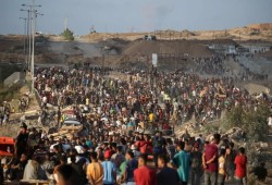 تحقيق يوثق إطلاق أمريكيين النار على المجوّعين في غزة