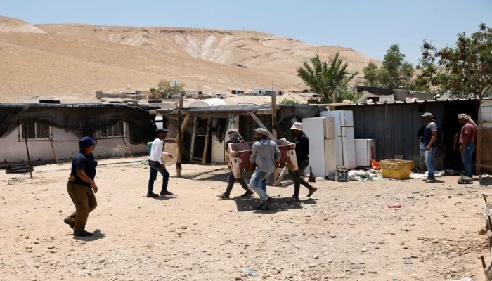 نكبة جديدة .. صهاينة يطردون 70 عائلة فلسطينية قرب أريحا