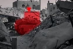القسام تستهدف ناقلة جند صهيونية في خان يونس