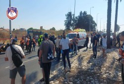 إصابة 9 صهاينة بعملية دعس بطولية غرب طولكرم