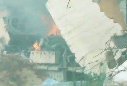 القسام تستهدف ناقلة جند صهيونية في خانيونس