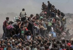 54 مفقودا مصيرهم مجهول قرب مراكز المساعدات بغزة