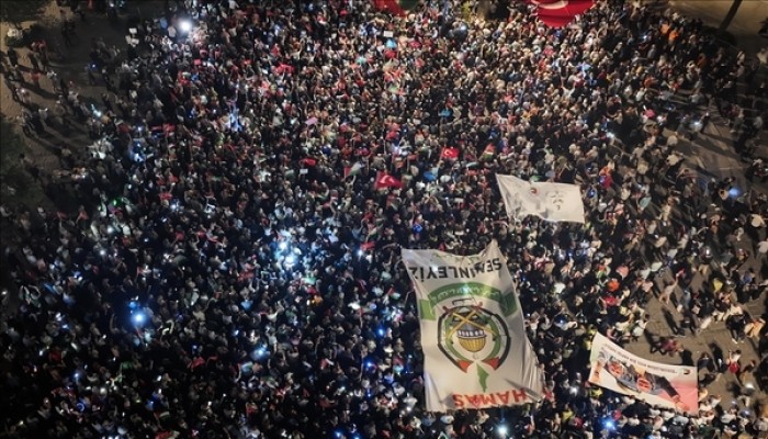 مسيرة حاشدة في إسطنبول تطالب بوقف الإبادة الجماعية بغزة