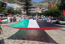 مظاهرات حاشدة في المغرب تطالب بوقف التجويع والإبادة بغزة