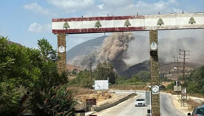 عدوان صهيوني على منطقتي المحمودية والجرمي جنوبي لبنان