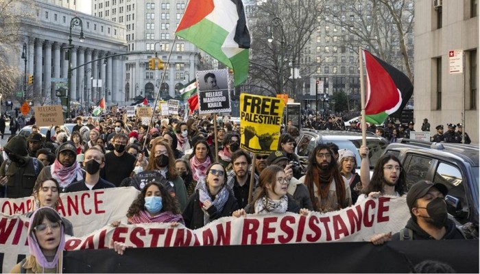 60% من الشباب الأمريكي يفضلون حماس على الاحتلال