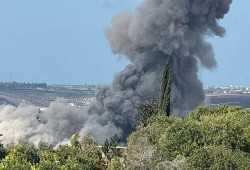 8 غارات صهيونية على البقاع اللبناني