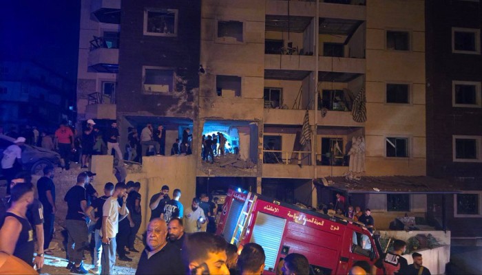 12 مصابًا بغارة صهيونية على جنوبي لبنان