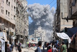 حماس تدعو لاتخاذ قرارات حاسمة ضد مجازر الاحتلال بغزة