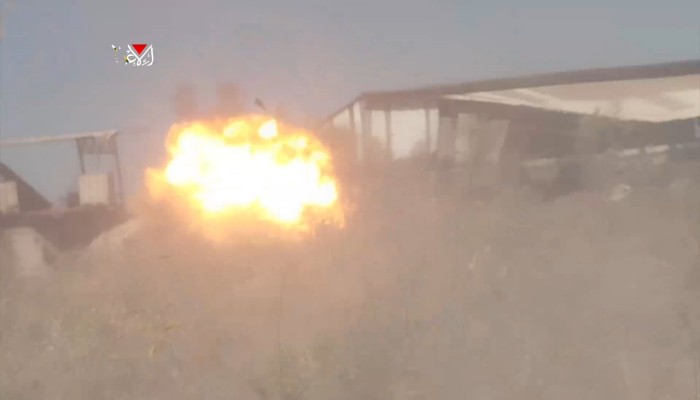 القسام تستهدف قوة صهيونية وتفجر دبابة جنوبي غزة