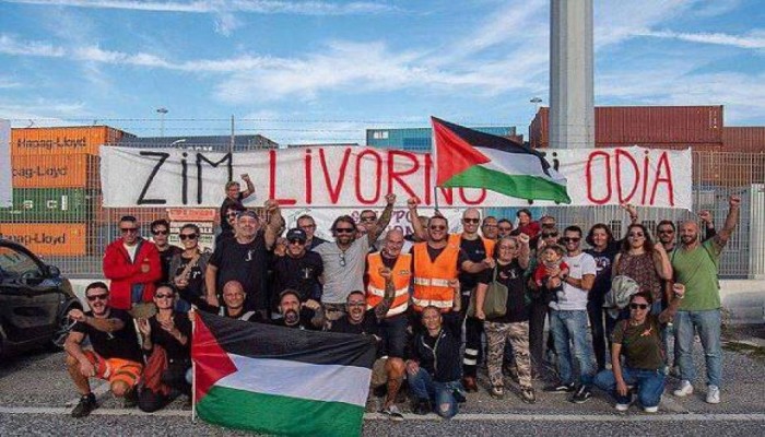 طرد سفينة صهيونية من ميناء إيطالي تحت ضغط عمالي