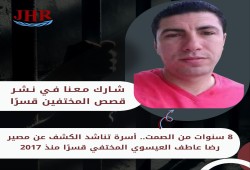 أسرة المختفي قسريا عاطف عيسوي تطالب بالكشف عن مصيره