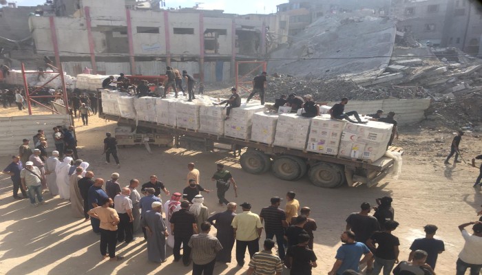 تدفق المساعدات لغزة السبت وفتح معبر رفح منتصف الأسبوع