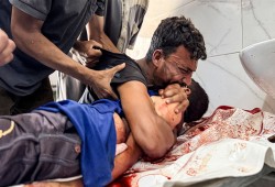 نداء عاجل للتبرع بالدم في مجمع الشفاء الطبي بغزة